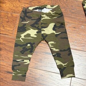 Kids Camouflage Joggers